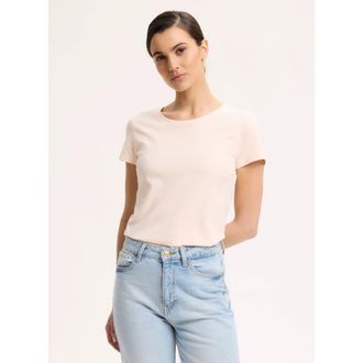 Majestic Filatures Soft Touch Short Sleeve Crewneck T-Shirt in Petale at Nordstrom, Size 1