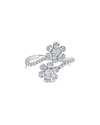 Sabrina Designs 14K 0.61 Ct. Tw. Diamond Flower Ring