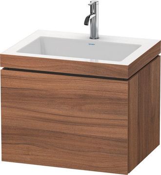 Duravit Duravit - Lavabo Para Muebles L-cube C-bonded Con Base, Colgante