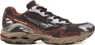 Mizuno Wave Rider 10 - Heren - Hardloopschoenen - Grijs - 42 1/2 EU - Leer - Fitness