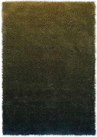 Brink & Campman Hochflor Designer Teppich Shade High Brass/Indigo - aus 100% reiner Schurwolle