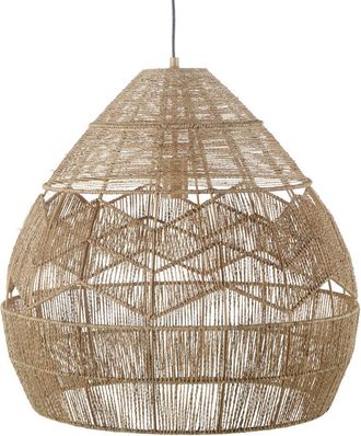 Maisons du monde L&aacute;mpara de techo de c&aacute;&ntilde;amo trenzado