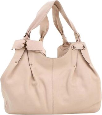 Ferragamo Pre-owned Tote bag - Dames - Vintage Schoudertas - Roze - ONE Size - Leer - Vintage