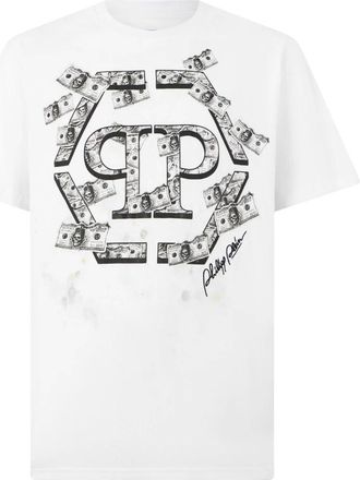Philipp Plein Uomo, Top, Bianco, S, new