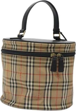 Burberry Pre-owned Handbags, female, Beige, Size: ONE SIZE Pre-owned Hand Bag