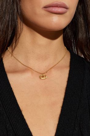 Valentino Garavani Necklace With Pendant, Womens, Gold