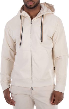 HUGO BOSS Tonal Insert Zip-Up Hoodie