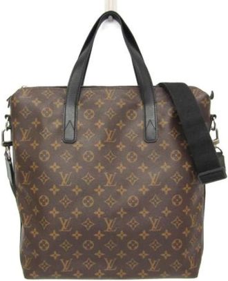 Louis Vuitton Pre-owned Kitan Tote Bag - Dames - Vintage Shopper - Bruin - ONE Size - Vintage