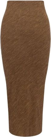 Philosophy di Lorenzo Serafini Pencil Skirt - Dames - Kokerrokken - Bruin - S - Rokken