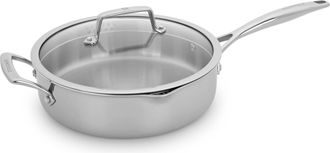 J.A. Henckels International Legacy 4-qt Stainless Steel Saute Pan with Handle Helper & Lid