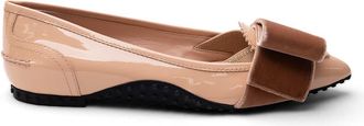 Tod's Tods X Alessandro Dellacqua Velvet-Bow Loafers