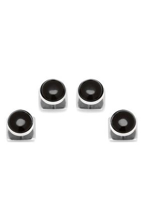 Cufflinks Inc. Onyx Studs Set in Black at Nordstrom