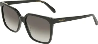 Ferragamo SF2102S 001 Womens Sunglasses Black Size 57