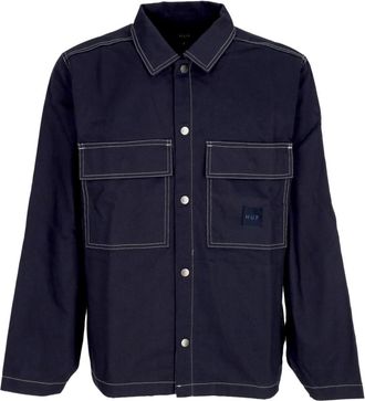 HUF Huf, Hombre, Chaquetas, Azul, Talla: XL