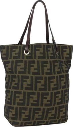 Fendi Pre-owned Tote Bags, female, Brown, Size: ONE SIZE Pre-owned Tote Bag