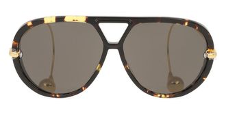 Bottega Veneta BV1273S 005 Womens Sunglasses Tortoiseshell Size 63
