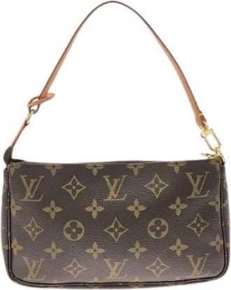 Louis Vuitton Pre-owned Monogram Accessory Pouch - - Pre-owned - Donna - Marrone - ONE SIZE