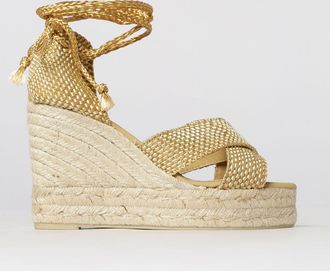 Castaner Sandalo con zeppa Becca Casta&ntilde;er in canvas