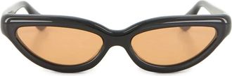 Port Tanger Occhiali da sole cat-eye - Nero
