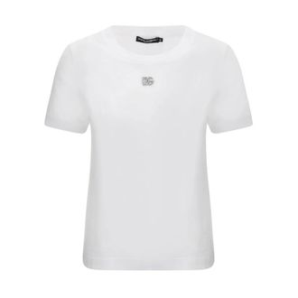 Dolce & Gabbana Mujer, Camisetas, Blanco, Talla: XL