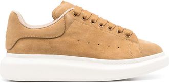 Alexander McQueen Oversized sneakers - men - Calf Suede/Fabric/Rubber - 39.5 - Brown
