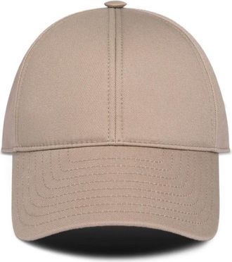 Courrèges Cappello da baseball con logo - Toni neutri