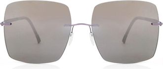 Silhouette 8191/75 4040 Womens Sunglasses Purple Size 60