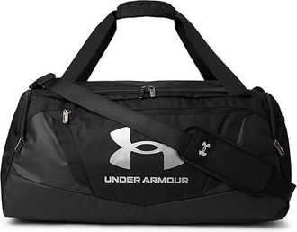 Under Armour Undeniable 5.0 Duffel MD Duffel Bags Black/Black/Metallic Silver, Polyester