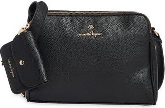 Nanette Lepore Siobhan Tassel Crossbody Bag in Black at Nordstrom Rack