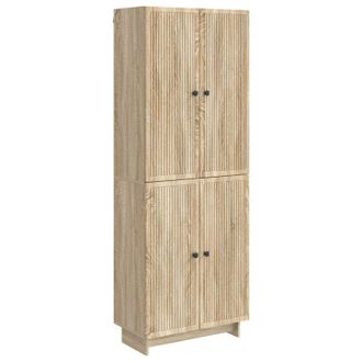 vidaXL Juego De Armarios 2 Uds. Roble Sonoma Madera De Ingenier&iacute;a Vidaxl