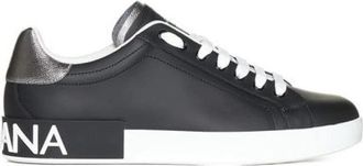 Dolce & Gabbana Portofino Sneakers - Dames - Sneakers - Zwart - 40 EU - Schoenen
