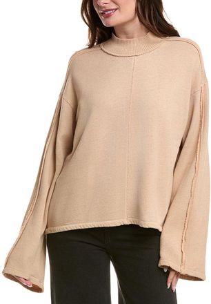 Project Social T Good Luck Seamed Mock Neck Sweatshirt