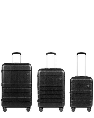 Champs Luggage Linen Ii Expandable 3Pc Trolley Set