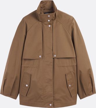 La Redoute Collections Trenchcoat met rits en ballonmouwen