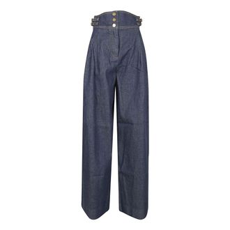 Zimmermann Wide Jeans, female, Blue, Size: W27 Rebellion Denim Tailored Pant