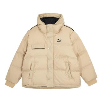 Puma Winter Hooded Ultra down Coat Beige 539230-12