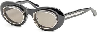 Matsuda Sunglasses, unisex, Black, Size: 49 MM 10604H BLK SUN Limited Edicion Sunglasses