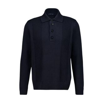 Frescobol Carioca Truien & Vesten, Heren, Blauw, M, Katoen, Romano Polo Jumper