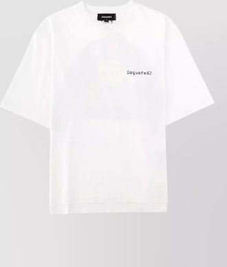 Dsquared2 cotton oversized t-shirt