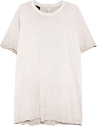 Boris Bidian Saberi T-shirt girocollo - Toni neutri