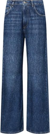 Liu Jo Jeans Rectos con Pedrer&iacute;a - Jeans - Mujer - Azul - W24