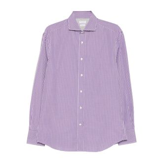 Brunello Cucinelli Gingham-check Shirt