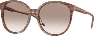 Vogue Eyewear VO5509S 307113 Womens Sunglasses Brown Size 56