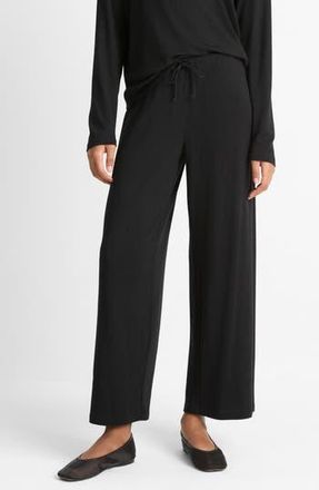 Vince Tie Waist Knit Lounge Pants in Black at Nordstrom Rack, Size X-Small