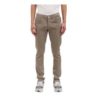 Dondup Slim-fit Jeans, male, Gray, Size: W34 George Jeans