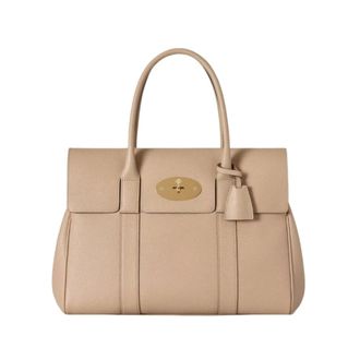 Mulberry Handbags, female, Beige, Size: ONE SIZE Bayswater