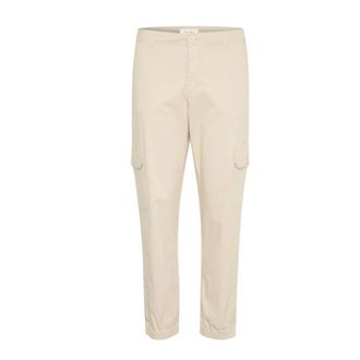 Part Two Cargo-inspired French Oak trousers - female - Part Two - Straight Trousers - Beige - XS - Trousers