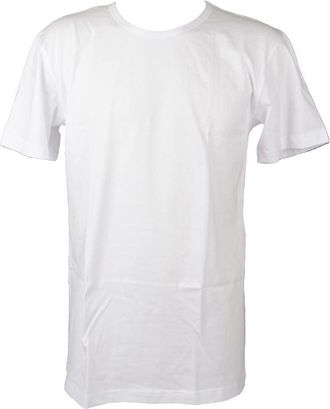 Ragno 2 T-Shirts Short Sleeve Round Neck Pure Cotton, White, M