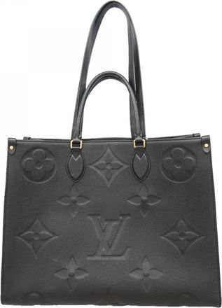 Louis Vuitton Noir Tote Bag (Pre-Owned)