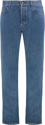 Burberry Slim Jeans - Heren - Regular Fit Jeans - Blauw - W33 - Katoen - Jeans